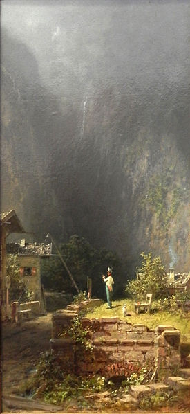 Carl Spitzweg Austrian Sentinel